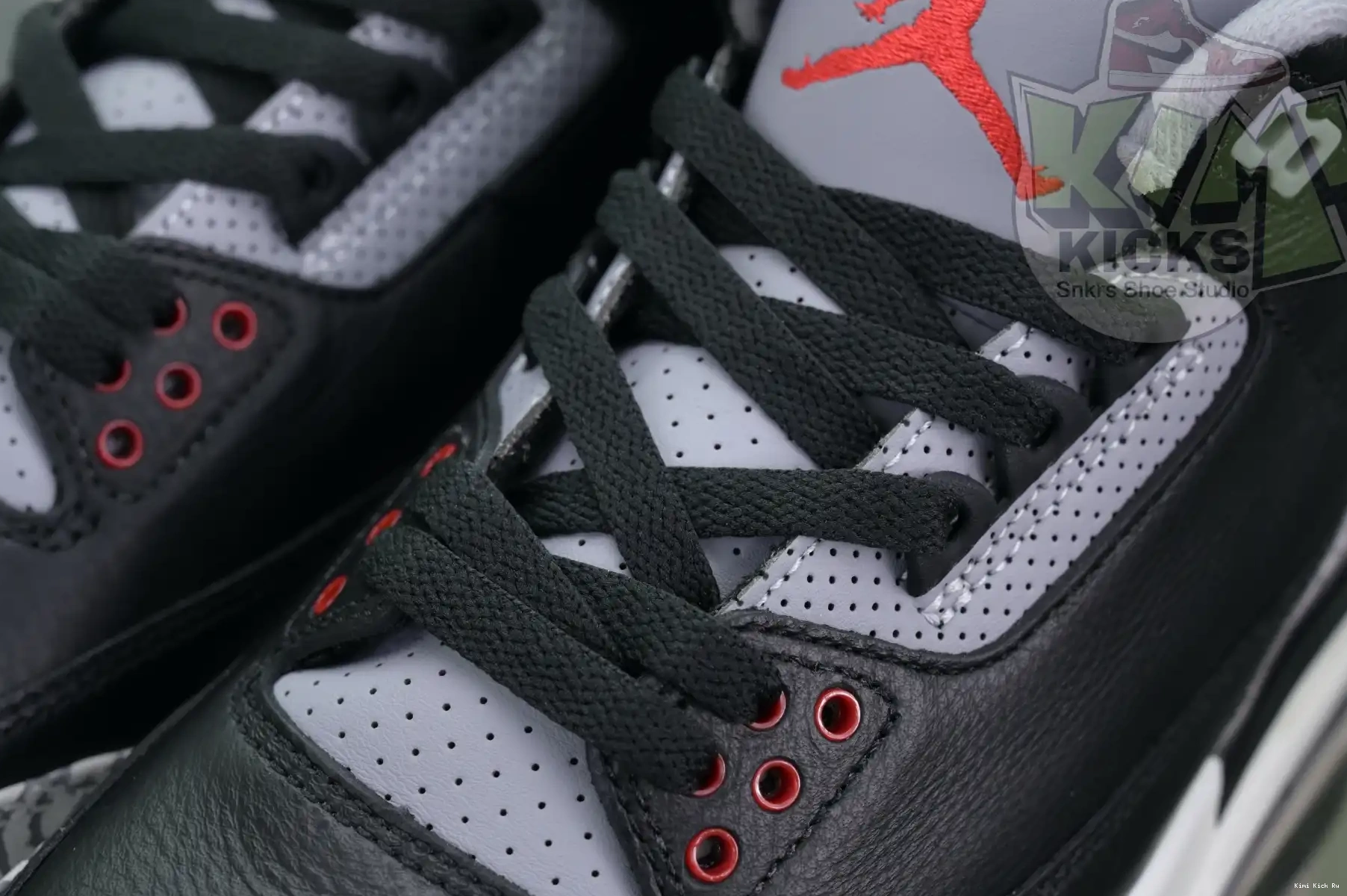 Cement Jordan Air Kimikick 3“Black Reimagined” 0711